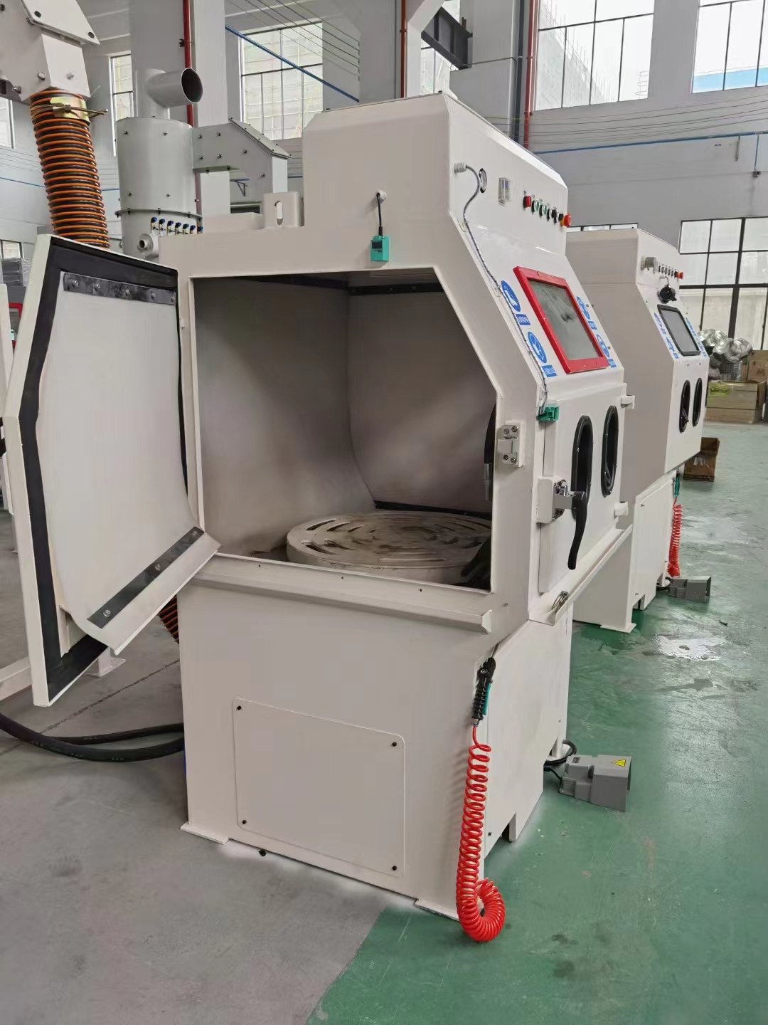 承德移动式抛丸机的工作原理?