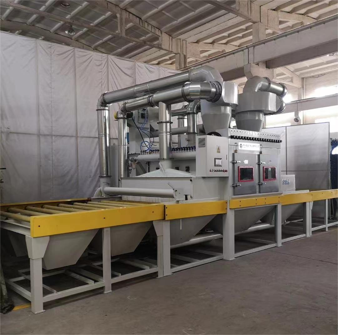 承德抛丸机跑砂是什么原因