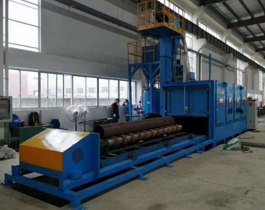 承德喷砂机在管道除锈中的现场施工应用