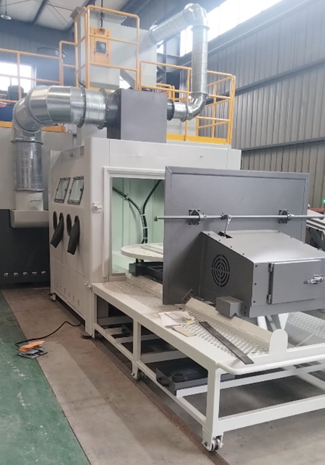 承德手动喷砂机 vs 全自动喷砂机 性价比对比